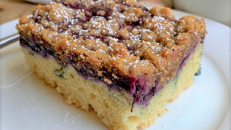 Blueberry Coffee Cake Recipe