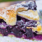 Blueberry Lavender Pie