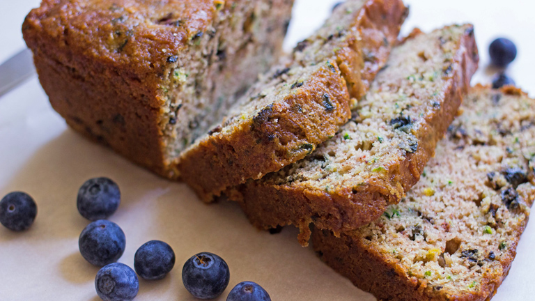 Blueberry Zucchini Bread