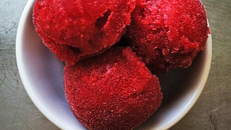 Simple Raspberry Sorbet Recipe