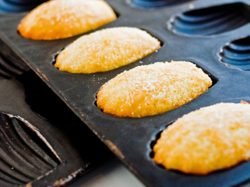 Immagini Stock - Casalinghe Tradizionali Madeleines Francese Biscotti In  Uno Speciale Stampo Madeleine Su Un Tavolo Rustico In Legno, Messa A Fuoco  Selettiva. Image 56727591