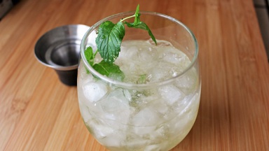 Basil and Mint Mojito