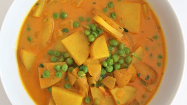 Potato Pea Curry