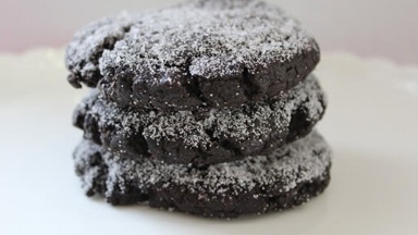 Vegan Chocolate Blackout Cookies